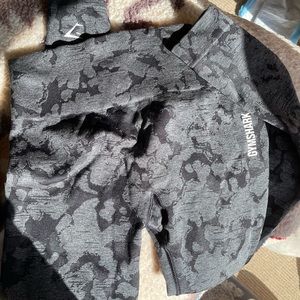 Black adapt camo seamless leggings
